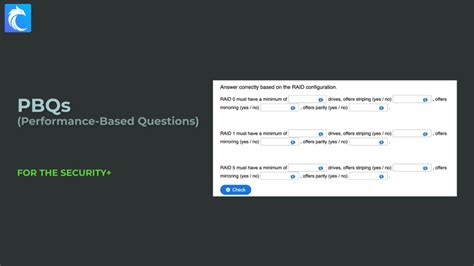 Security+ Performance Based Questions (PBQs) SY0